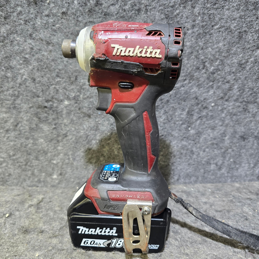 【中古品※手元ボタン使用不可】マキタ(makita) コードレスインパクトドライバー TD171DGXAR【桶川店】