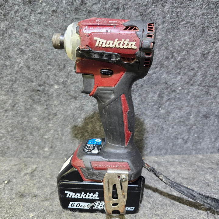 【中古品※手元ボタン使用不可】マキタ(makita) コードレスインパクトドライバー TD171DGXAR【桶川店】