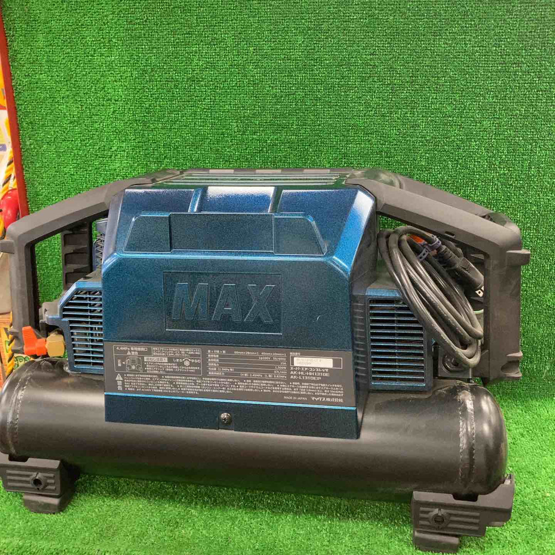 ★マックス(MAX) 高圧常圧兼用エアコンプレッサー AK-HL1310E_ラピスブルー【川崎店】