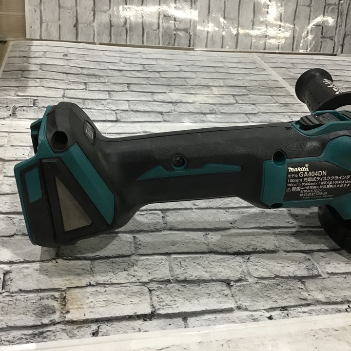 ☆マキタ(makita) 100mmコードレスディスクグラインダ GA404DZN (GA404DN)【川口店】