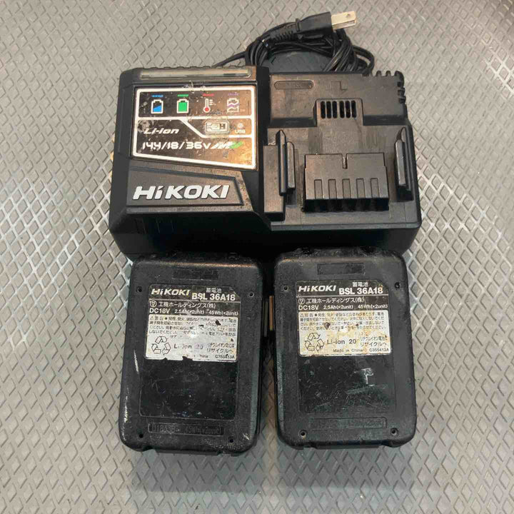【中古品】ハイコーキ(HIKOKI ※旧:日立工機) コードレスインパクトドライバー WH36DC(2XPBG)【所沢店】