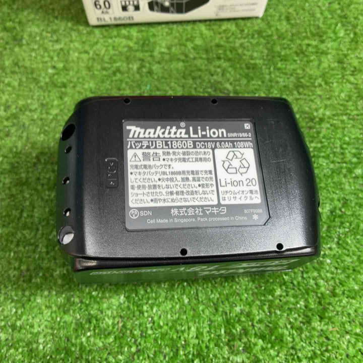【10点まとめ売り】マキタ スライド式リチウムイオンバッテリ BL1860B 18V 6.0Ah【藤沢店】