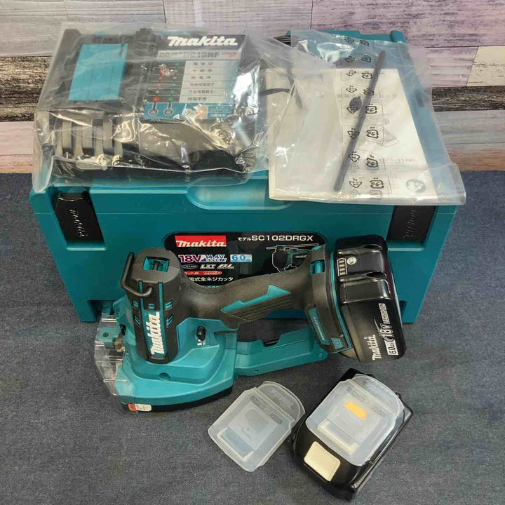 【未使用品】マキタ makita 18V コードレス全ネジカッター SC102DRGX【八潮店】