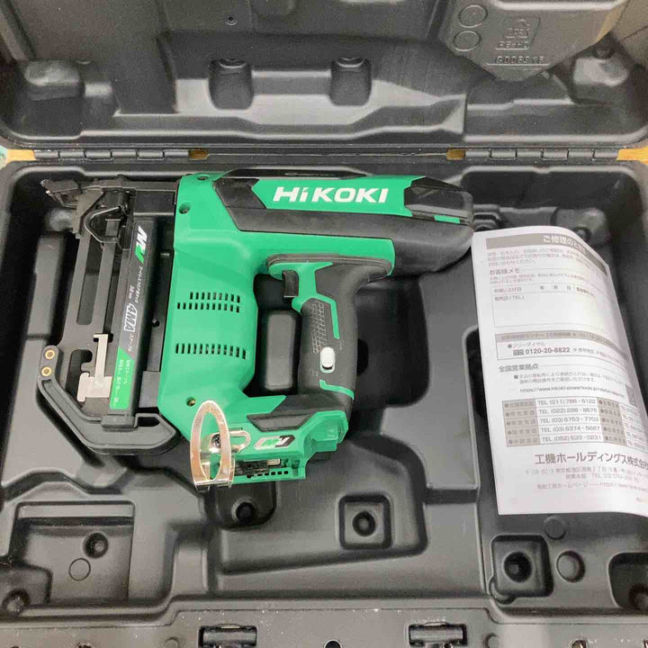 ★ハイコーキ(HIKOKI ※旧:日立工機) コードレスフロアタッカー N3604DM(NN)【川崎店】