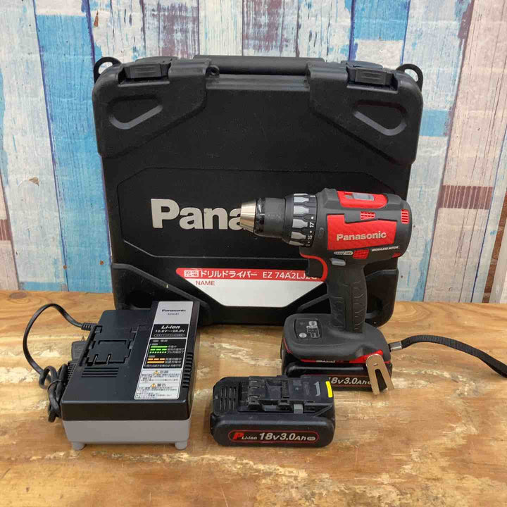 ★パナソニック(Panasonic) コードレスドリルドライバー EZ74A3PN2G-R【柏店】