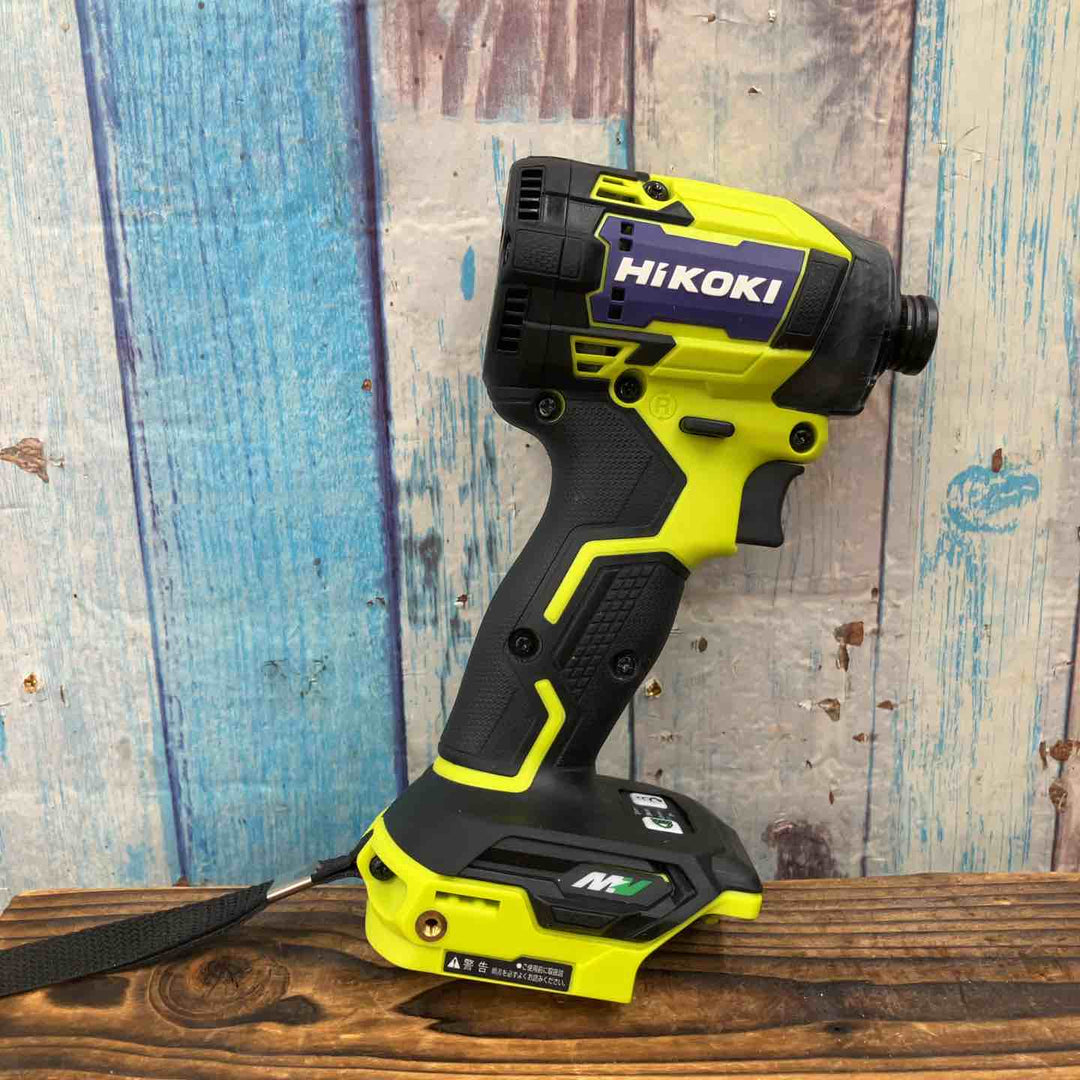 【中古品】★ハイコーキ HIKOKI ※旧:日立工機 コードレスインパクトドライバ スパイダーイエロー WH36DD(2XHYSZ) フルセット【柏店】