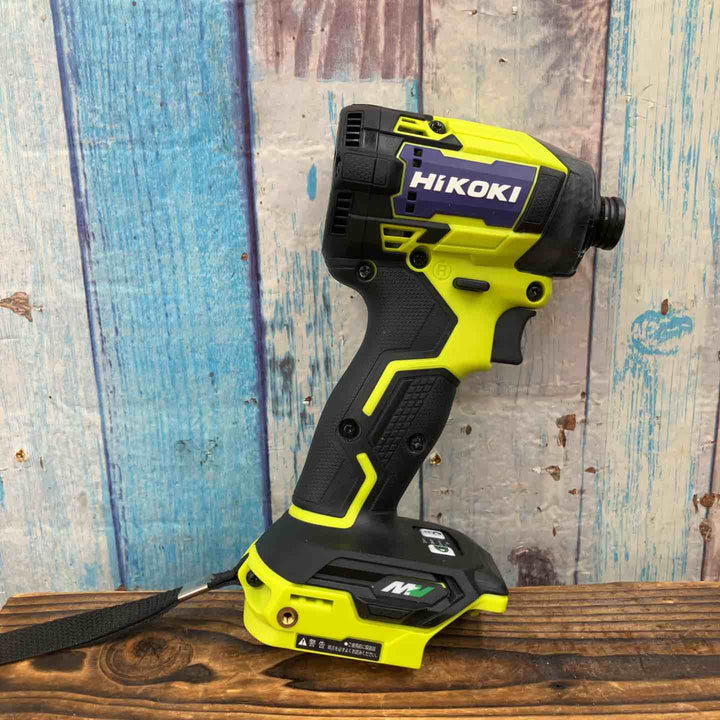 【中古品】★ハイコーキ HIKOKI ※旧:日立工機 コードレスインパクトドライバ スパイダーイエロー WH36DD(2XHYSZ) フルセット【柏店】