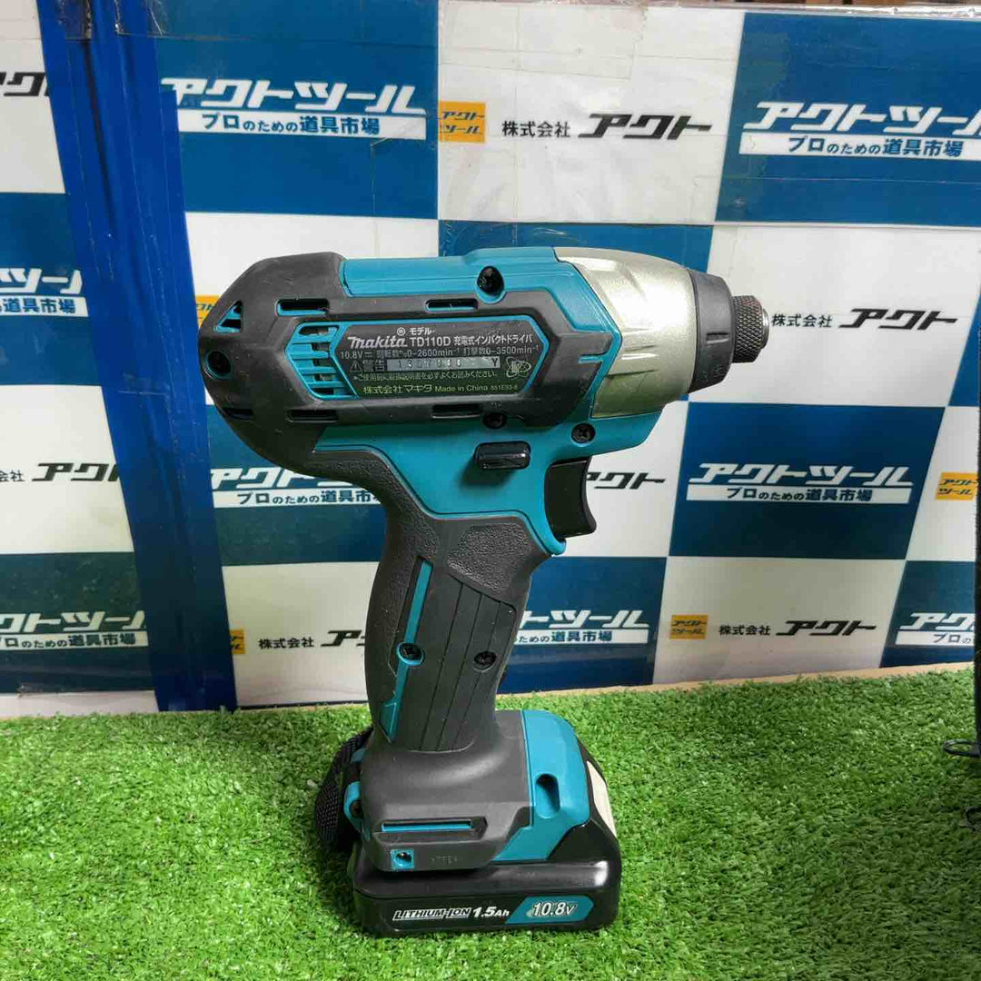 ★マキタ(makita) コードレスインパクトドライバー TD110DSHX【草加店】