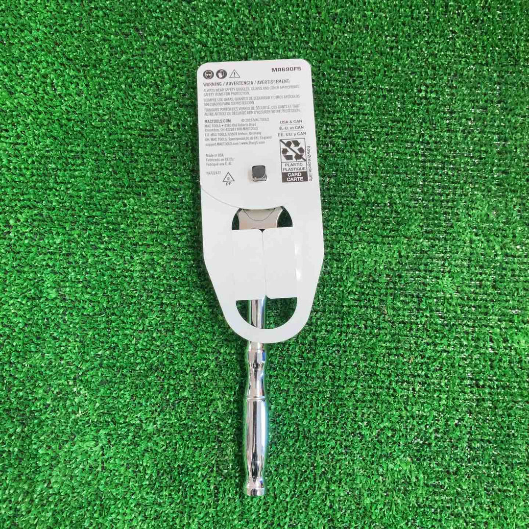 マックツールズ 1/4"ドライブ6"フレックスメタルハンドルラチェット MR690FS【町田店】