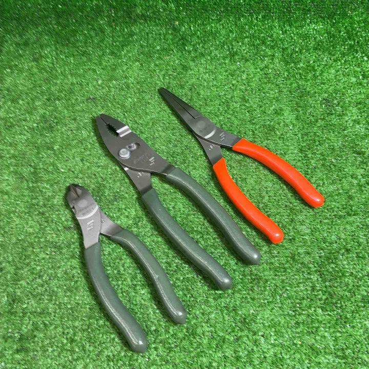 Snap-on スナップオン ダイヤゴナルカッター 86ACF、スリップジョイント プライヤー 47ACF、ニードルノーズプライヤー 96ACF【藤沢店】