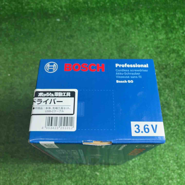 BOSCH GO 3.6Vコードレスドライバー【藤沢店】