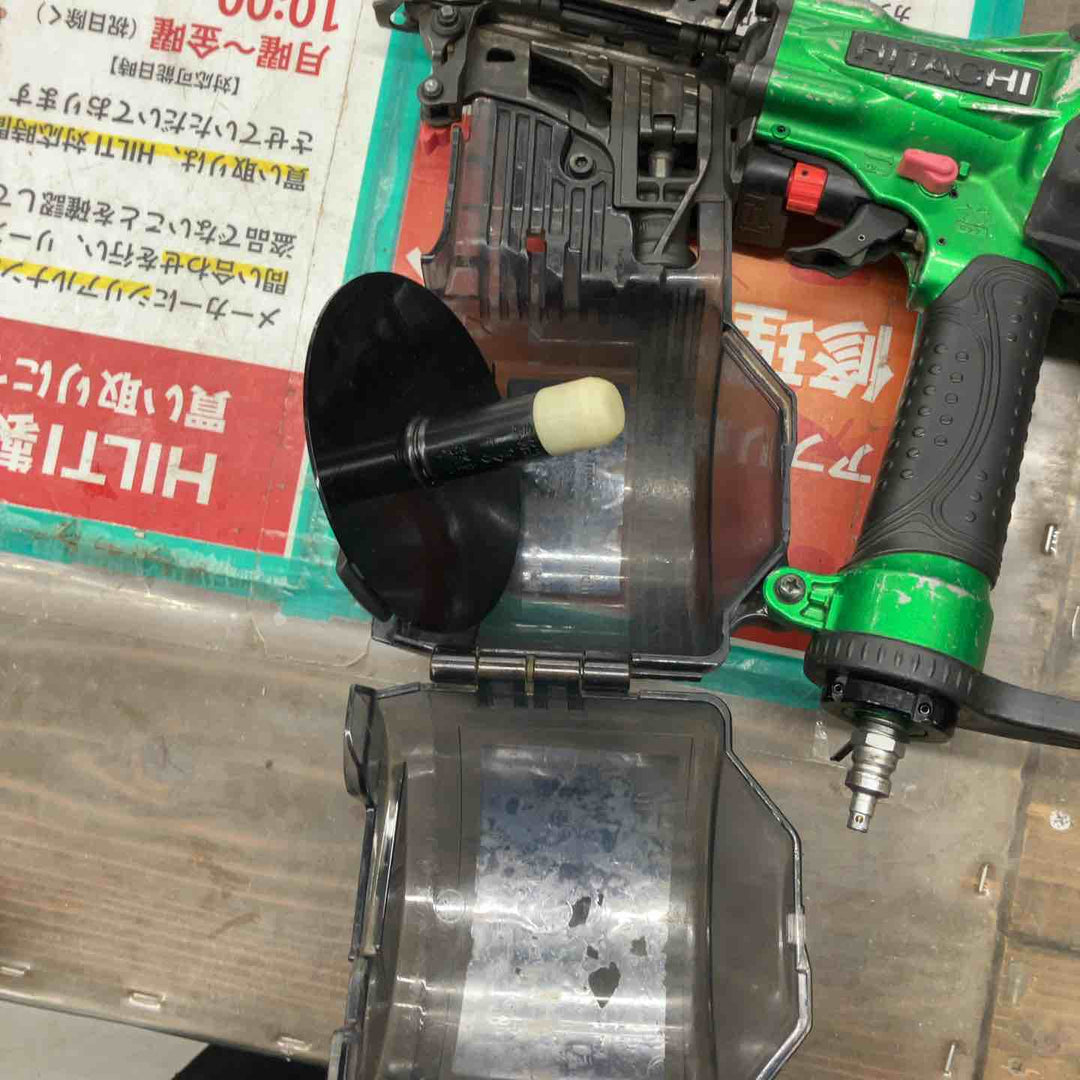 ★ハイコーキ(HIKOKI ※旧:日立工機) 高圧エア釘打ち機 NV90HMC(L)【戸田店】