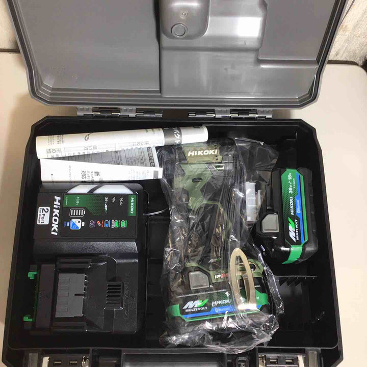 ★ハイコーキ(HIKOKI ※旧:日立工機) コードレスインパクトドライバ フォレストグリーン WH36DD(2XHGSZ)【戸田店】
