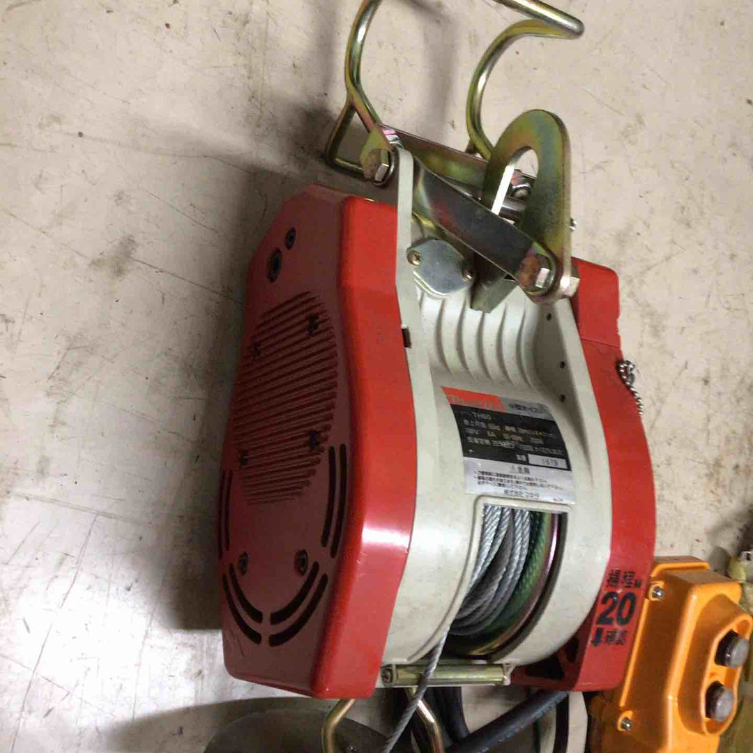 【店頭受取り限定】マキタ(makita) 小型ホイスト(ワイヤー) 定格荷重60kg 揚程20m  TH60【町田店】