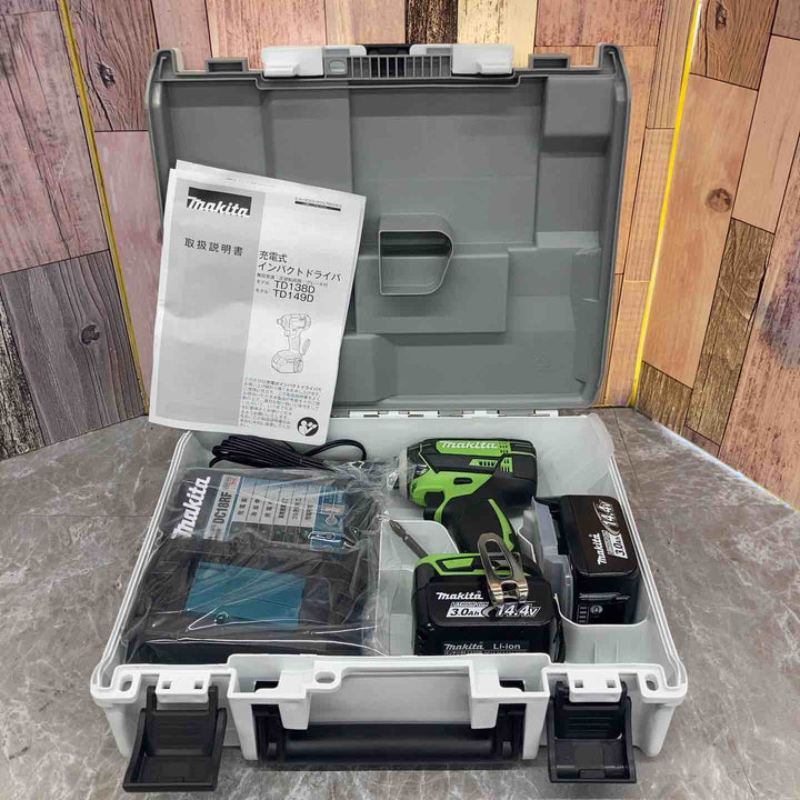 ★マキタ(makita) コードレスインパクトドライバー TD138DRFXL【八潮店】
