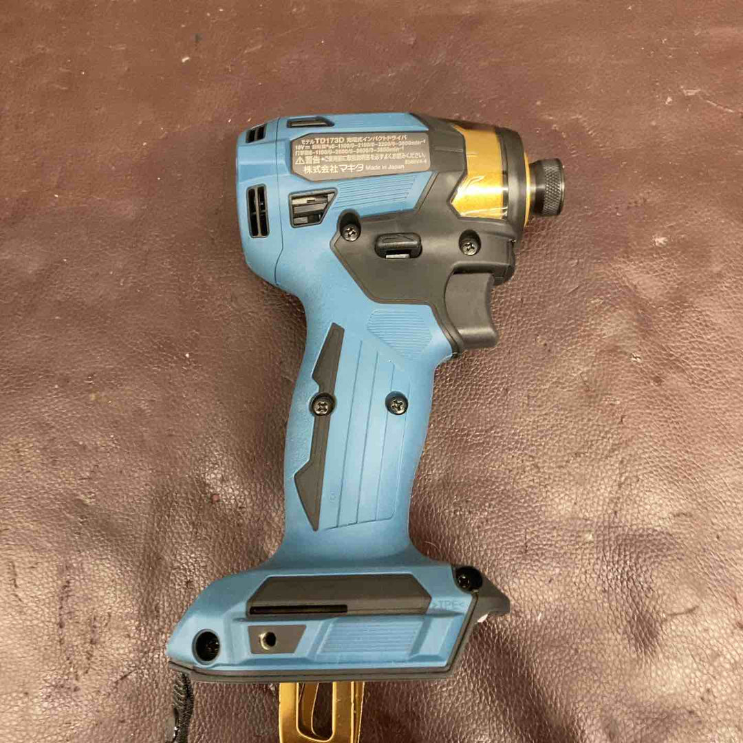 【未使用品(店頭展示品)】 マキタ(makita) コードレスインパクトドライバー TD173DZ 20周年 プレミアムブルー 【東大和店】