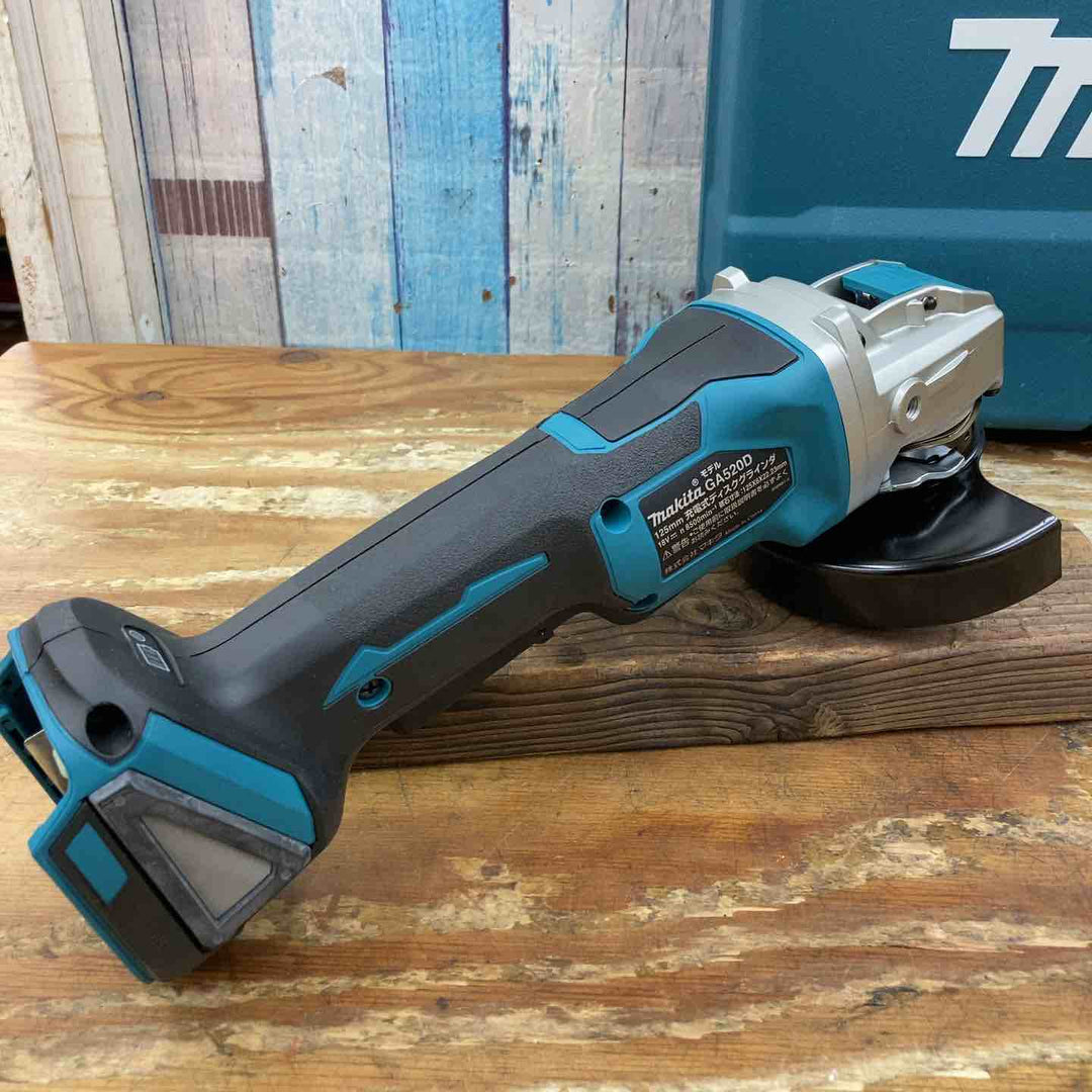 【未使用品】★マキタ(makita) 125mmコードレスディスクグラインダ GA520DZ 18V 125mm X-LOCK 本体のみ【柏店】