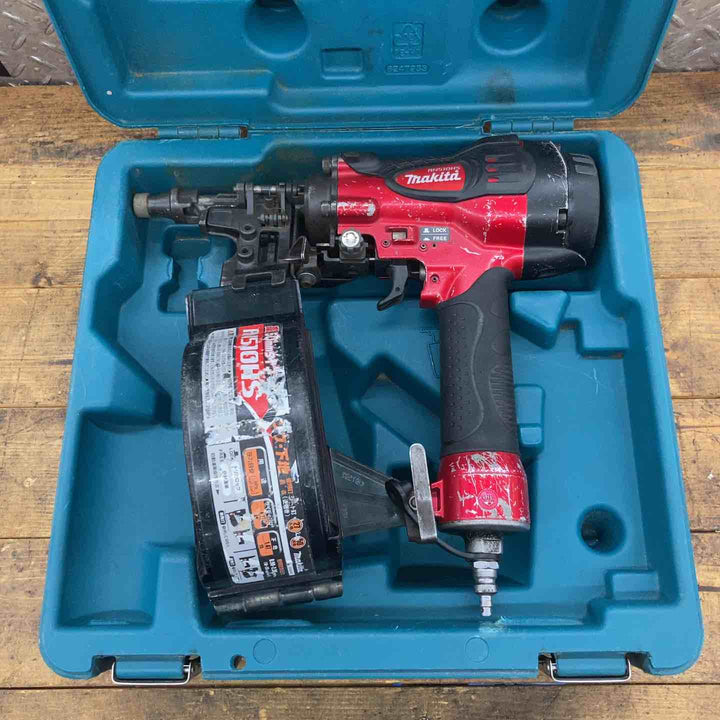 ★マキタ(makita) 高圧エア釘打ち機 AN510HS サイディング【所沢店】