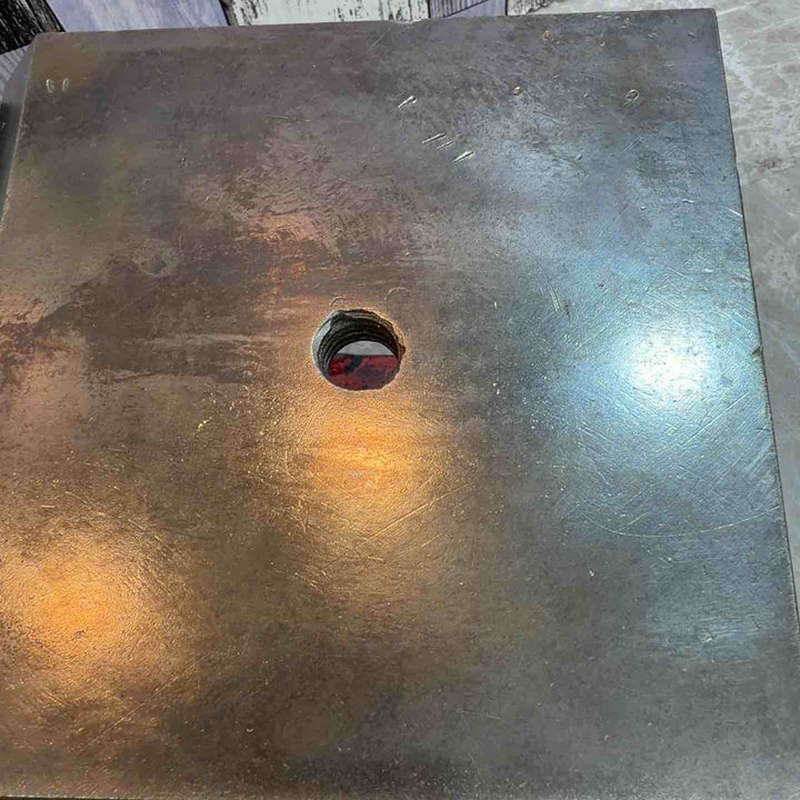 ◇メーカー不明 V溝付桝形ブロック 型式不明 207mm×207mm【八潮店】