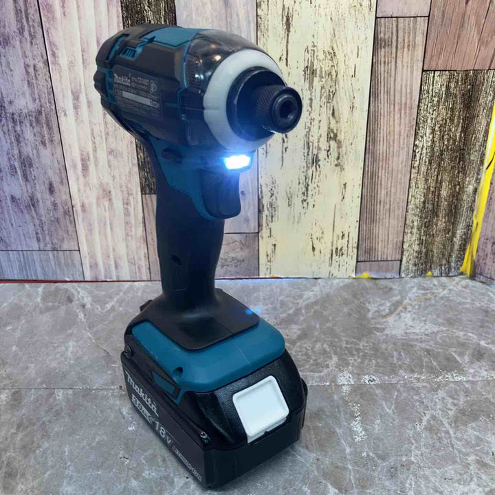 【中古品】★マキタ makita 18V  コードレスインパクトドライバー TD149DRFX バッテリー充電回数10回8回【八潮店】