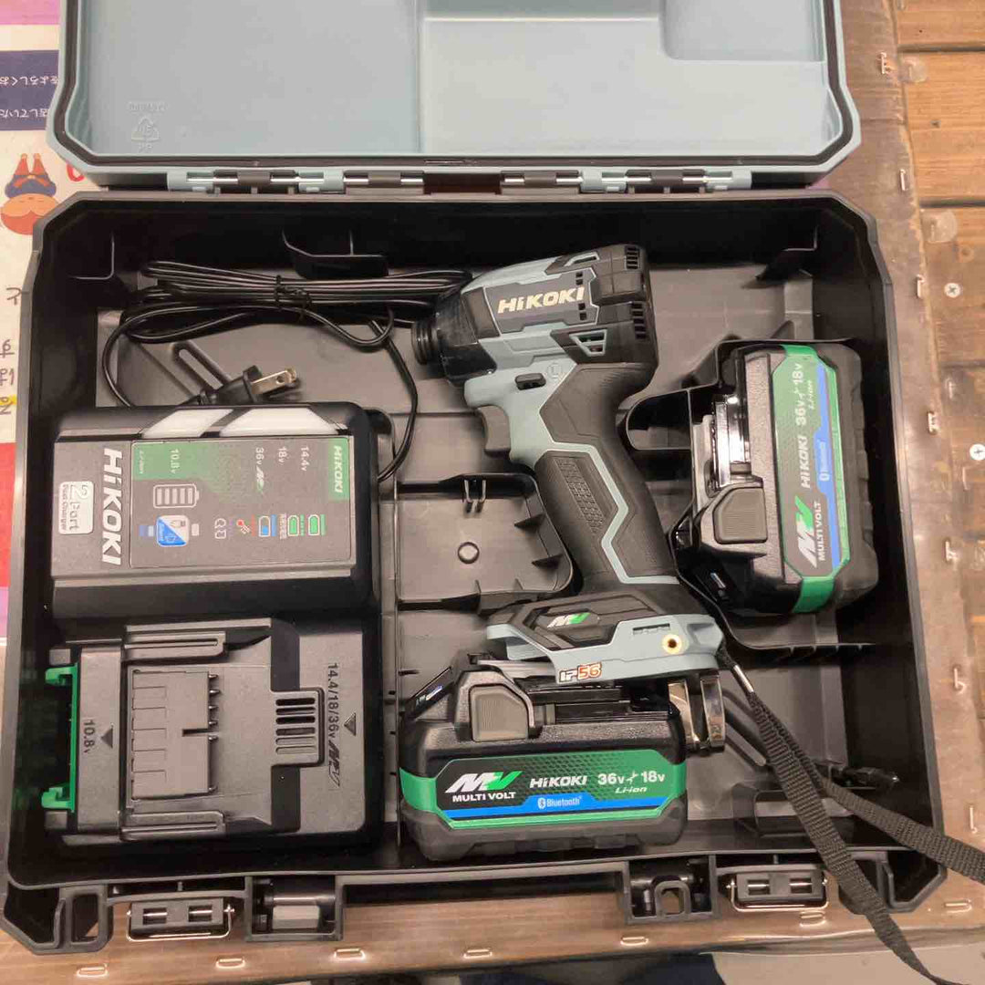 ★ハイコーキ(HIKOKI ※旧:日立工機) コードレスインパクトドライバー WH36DD(2XHSZ)(IG)【戸田店】