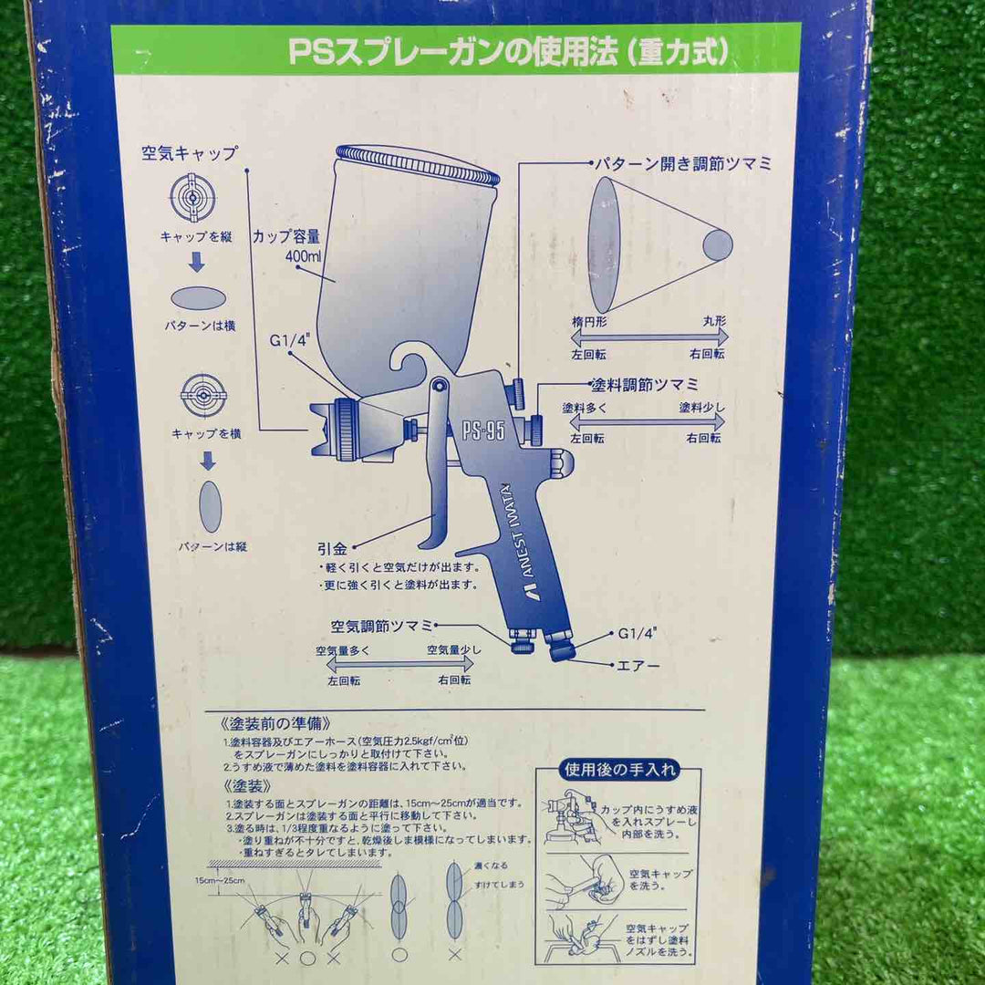 アネスト岩田 PSスプレーガンセット PS-9513-04、PS-9513-06 2台セット【桶川店】
