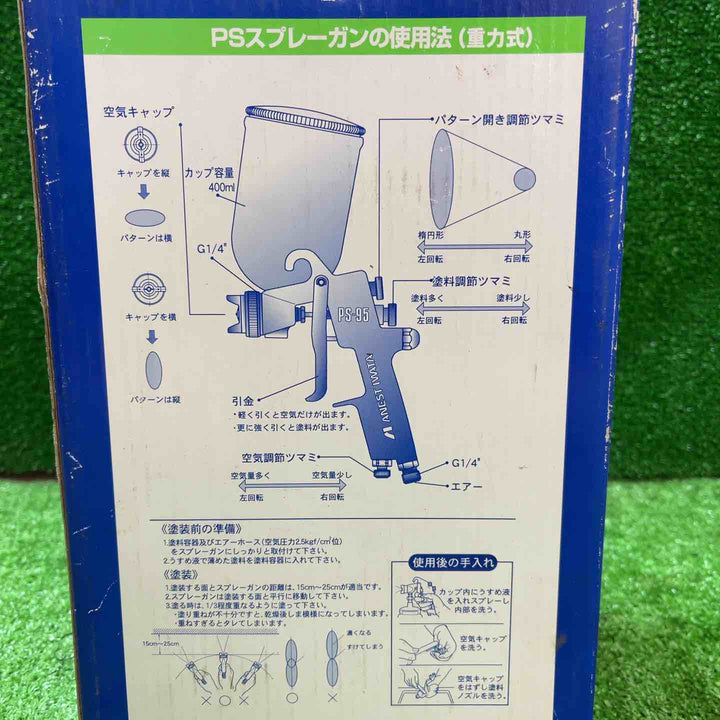 アネスト岩田 PSスプレーガンセット PS-9513-04、PS-9513-06 2台セット【桶川店】