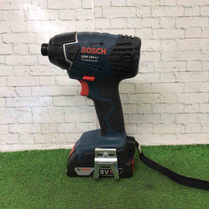 ◇ボッシュ(BOSCH) コードレスインパクトドライバ GDR18V-LI【町田店】