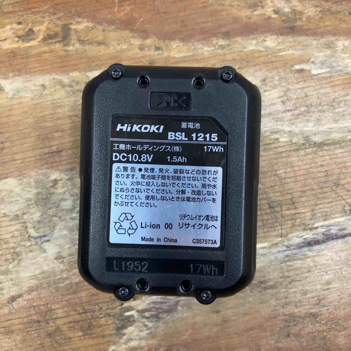【中古品】◇ハイコーキ(HIKOKI ※旧:日立工機) コードレスインパクトドライバ FWH12DAL 10.8V バッテリー1個付き【柏店】