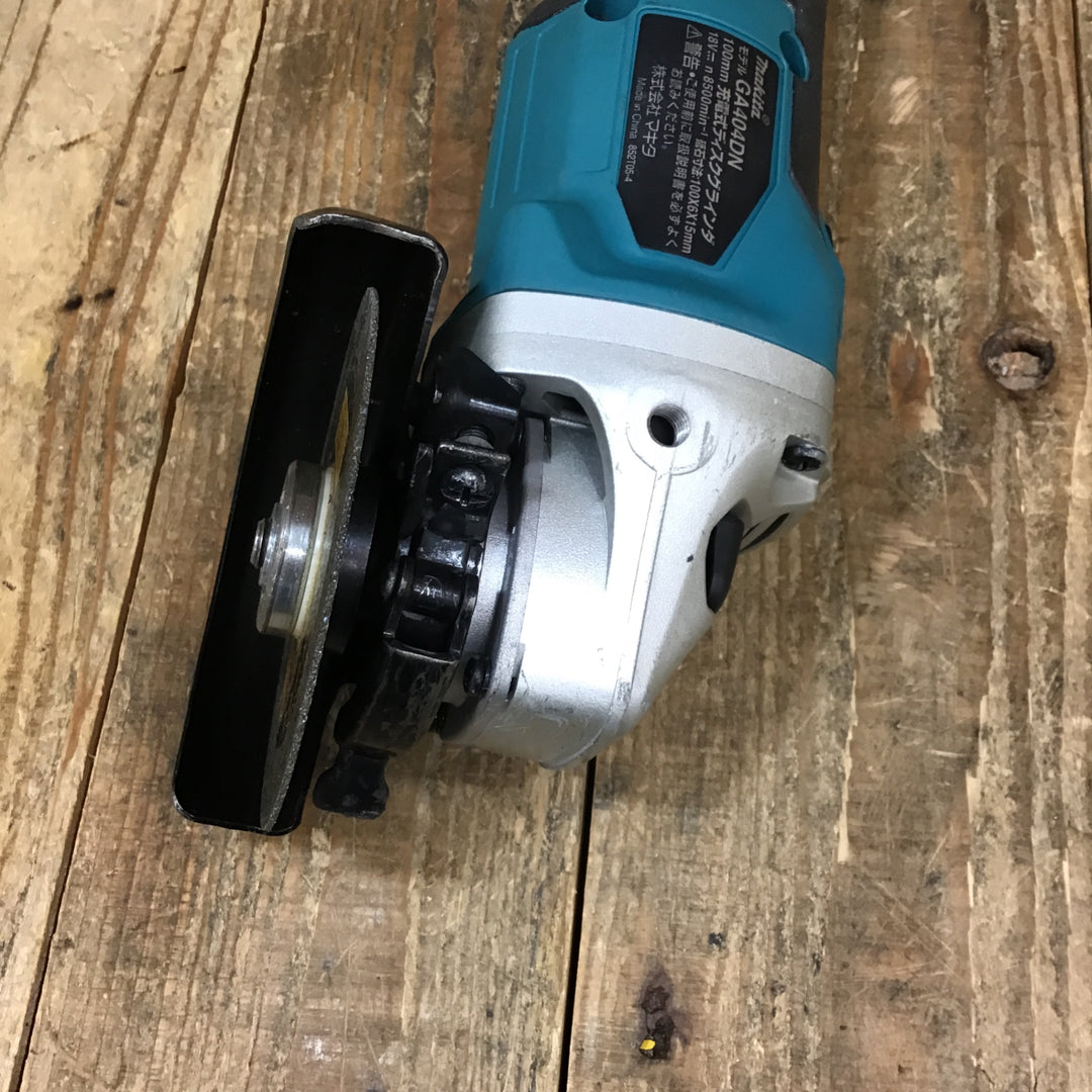 ★マキタ(makita) 100mmコードレスディスクグラインダ GA404DRGXN【所沢店】