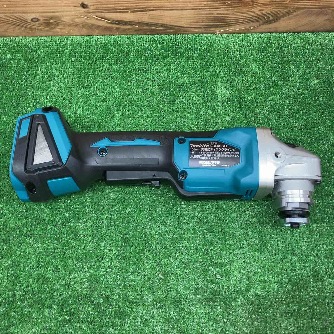 【未使用品】 マキタ/makita 100mmコードレスディスクグラインダ GA408DZ 【鴻巣店】