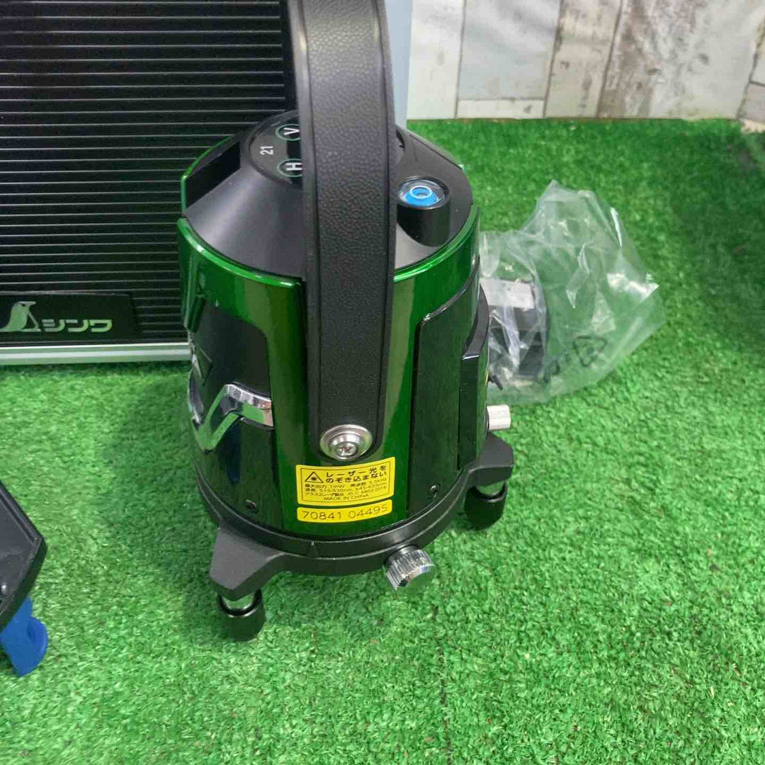 ◇シンワ測定 グリーンレーザー墨出し器 LEXIA21 レーザーロボ 70841 レクシア 21【町田店】