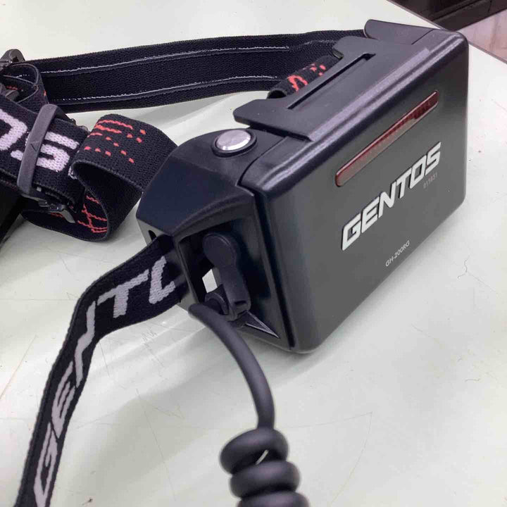 ◇GENTOS(ジェントス) USB充電式ヘッドライト GH-200RG【越谷店】