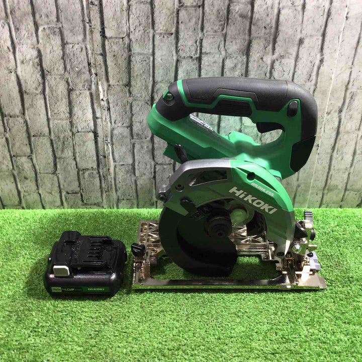 HiKOKI(ハイコーキ) 10.8V 充電式 丸のこ C1205DA 125mm アグレッシブグリーン 軽量2.2kg 蓄電池・充電器・ケース別売 C1205DA(NN)【川口店】