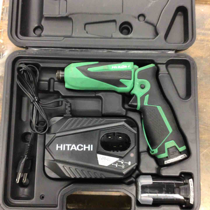 ◇ハイコーキ(HIKOKI ※旧:日立工機) 7.2V コードレスペンインパクトドライバー WH7DL(2LCSK)【戸田店】