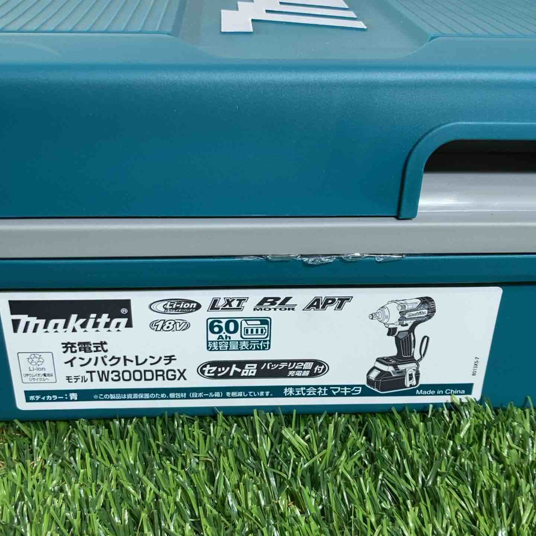 ★マキタ(makita) 18Vコードレスインパクトレンチ TW300DRGX 純正バッテリ付き【戸田店】