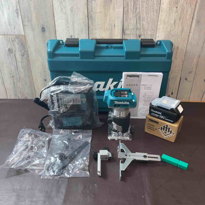 【未使用品(店頭展示品)】 マキタ(makita) 18V コードレストリマー RT50DRG フルセット品 【東大和店】