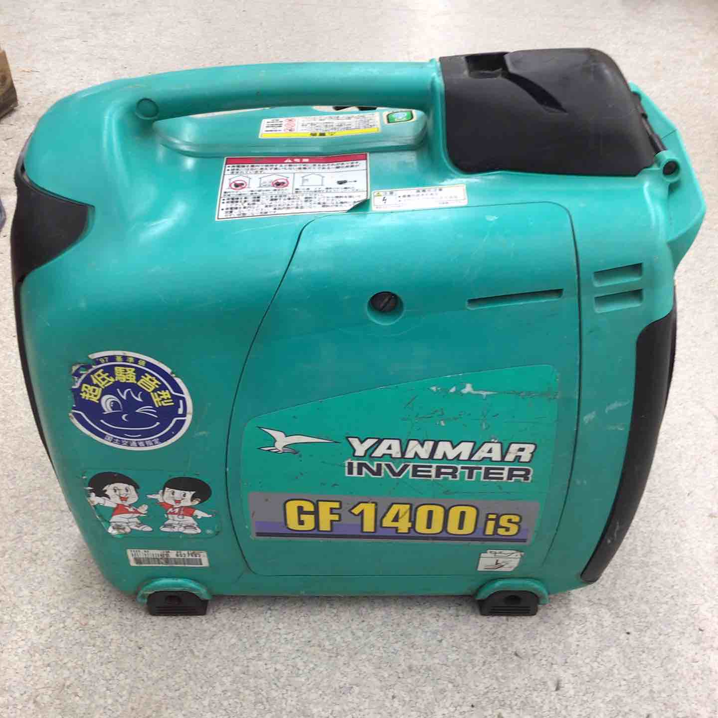 個人出品　ヤンマーGF1400iS インバーター発電機　正常作動品！ 個人出品 ヤンマーGF1400iS インバーター発電機 正常作動品