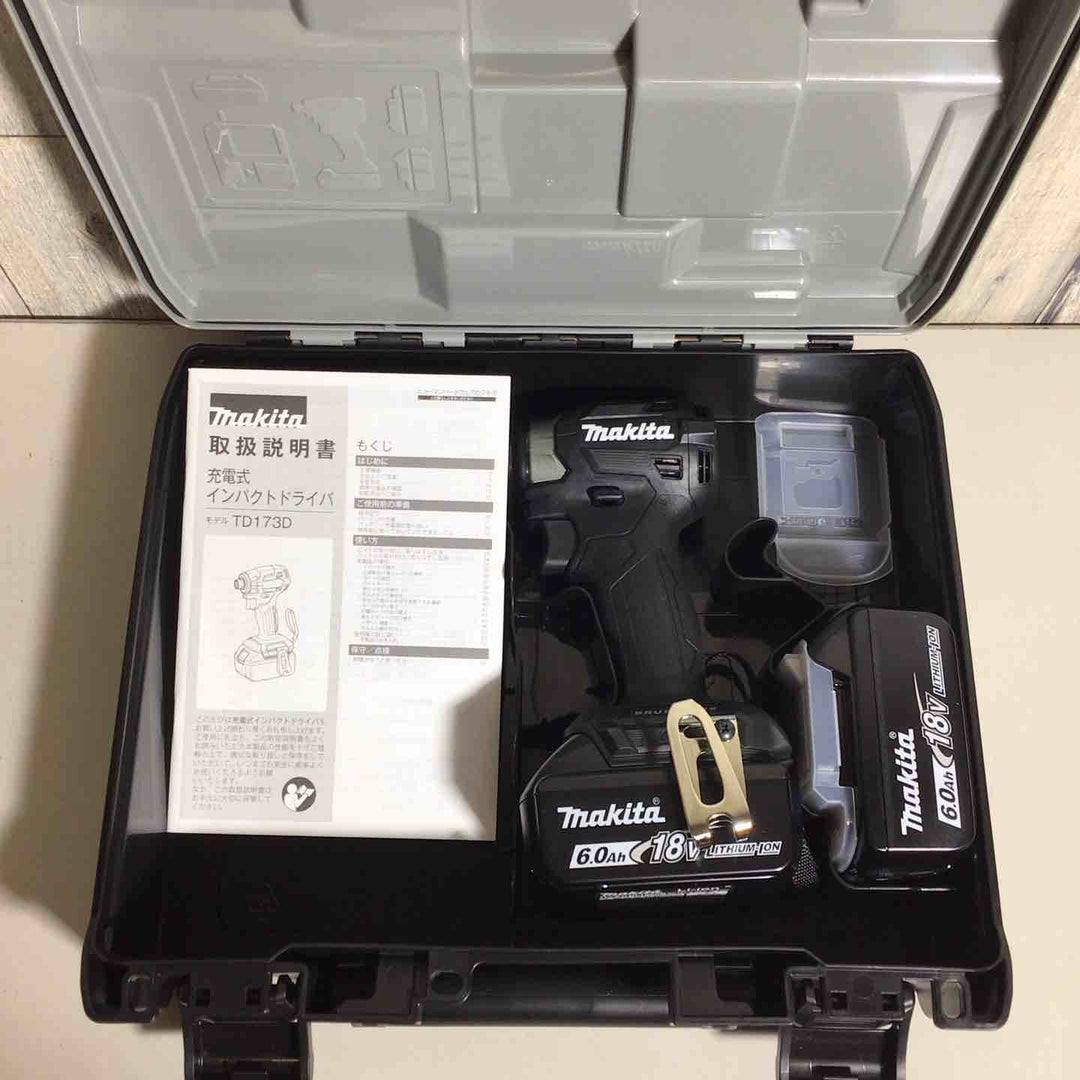 ★マキタ(makita) コードレスインパクトドライバー TD173DXB【戸田店】