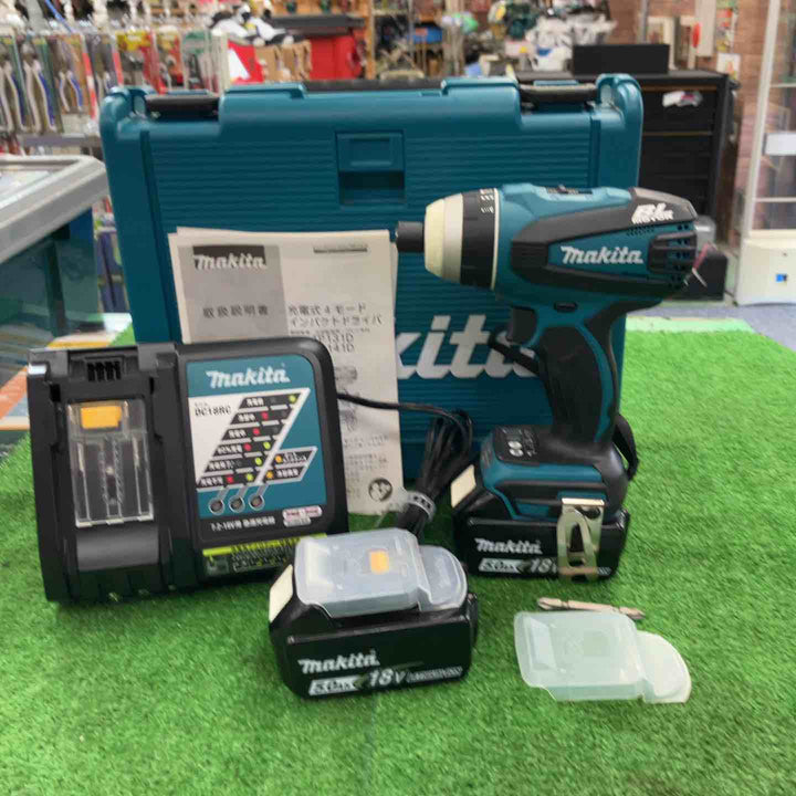 【特別特価！未使用】 マキタ(makita) コードレス4モードインパクトドライバー TP141DRTX【桶川店】