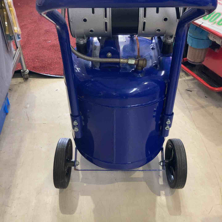 【店頭受取り限定】◇アストロプロダクツ 縦型 サイレント エアコンプレッサー 38L ブルー【町田店】
