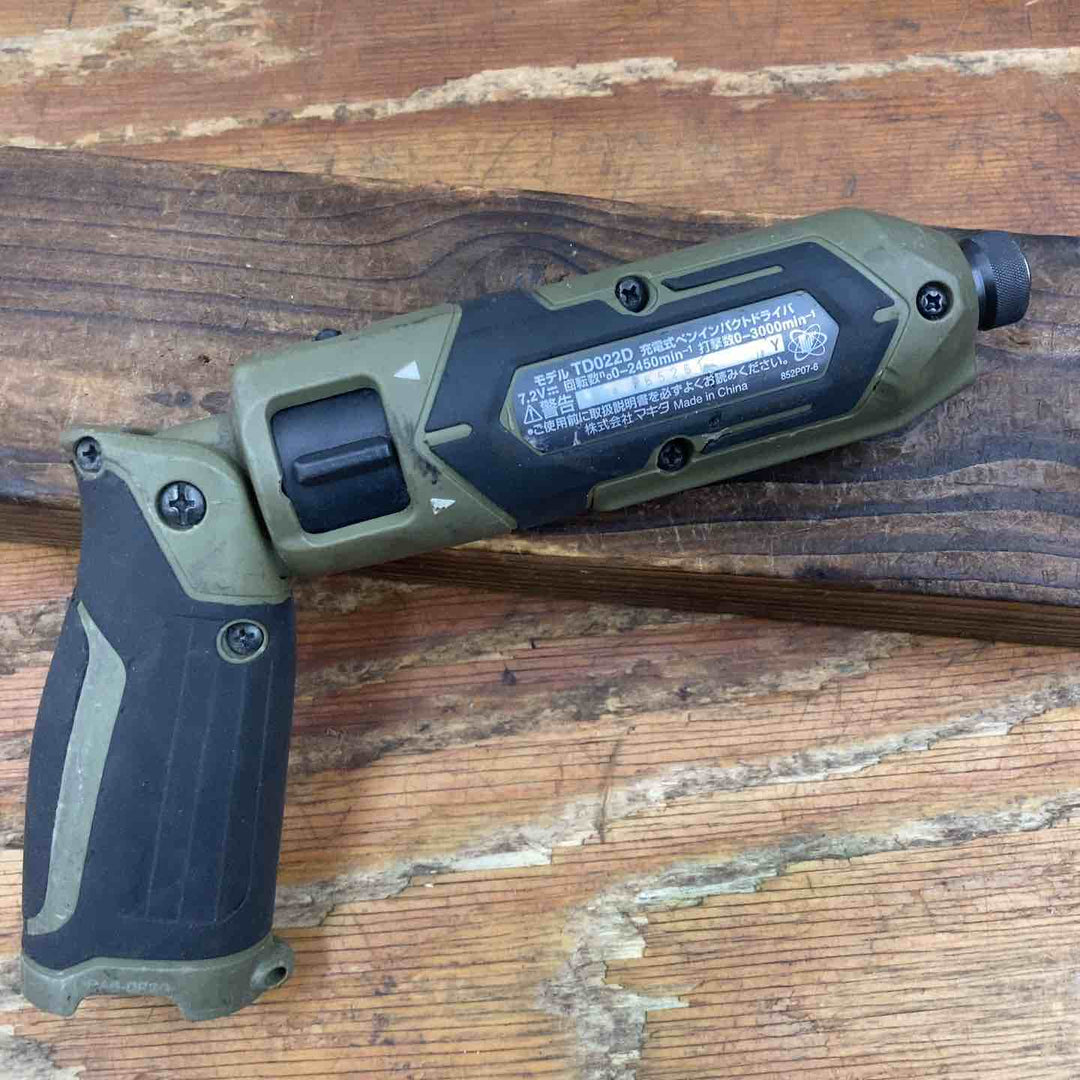 【中古品】★マキタ(makita) コードレスペンインパクトドライバー TD022DSHXO 7.2V フルセット【柏店】