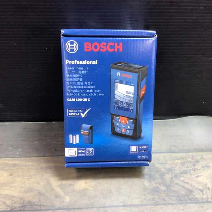 【未使用品】〇ボッシュ レーザー距離計 GLM100-25C【東大和店】