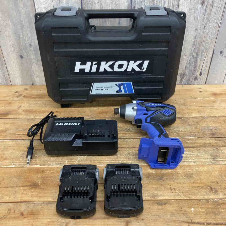 HiKOKI(ハイコーキ)旧日立工機 コードレスインパクトドライバFWH18DGL(2LEGK) 【東大和店】