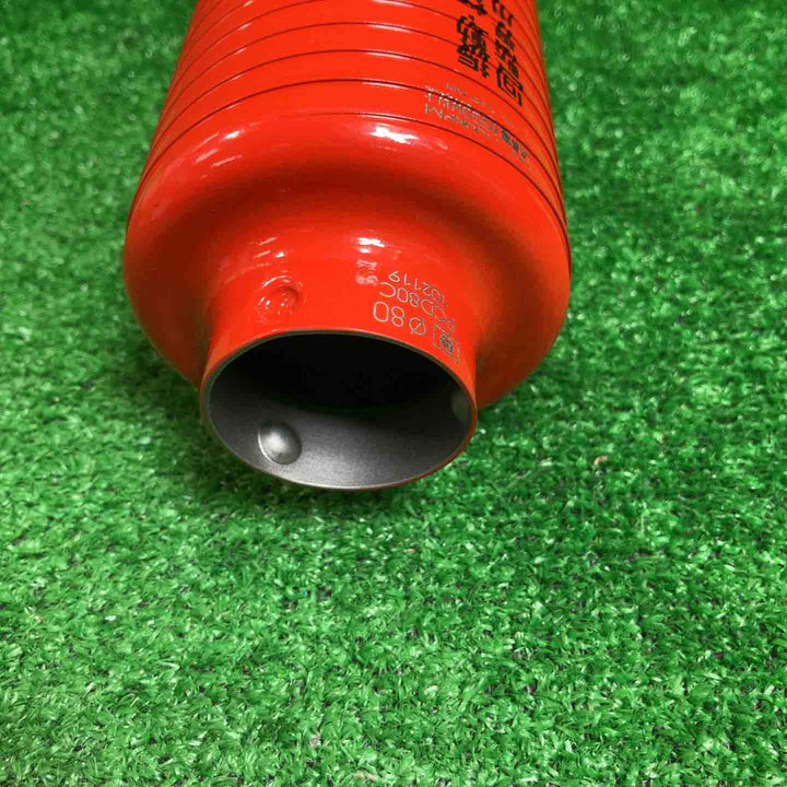 ◇ミヤナガ ポリクリック 乾式ドライモンドコアドリル カッタ－ Φ80 PCD80C【川崎店】