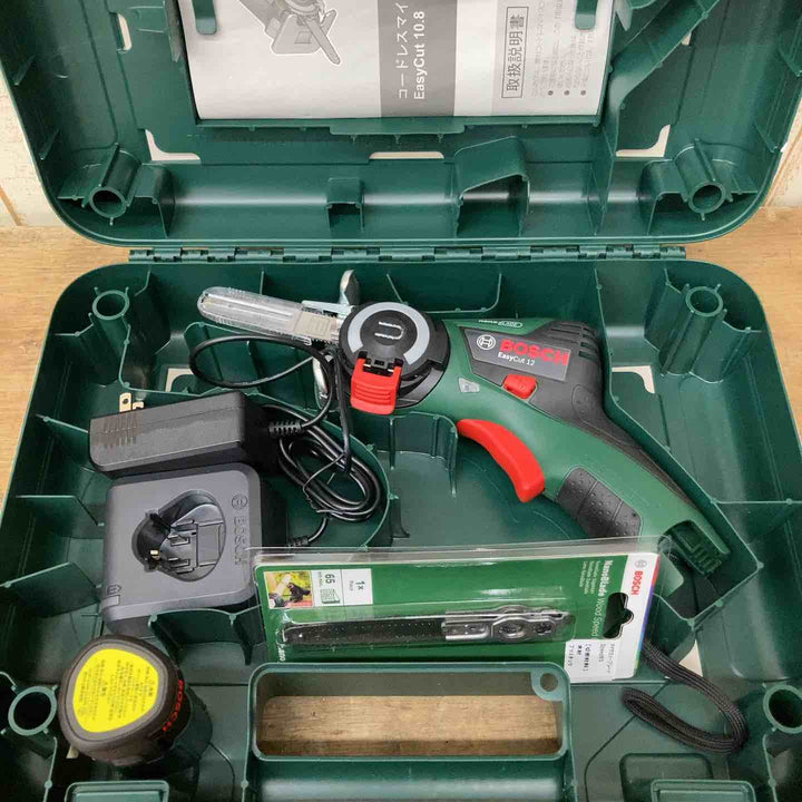 【中古/美品】BOSCH (ボッシュ) コードレスマイクロソー EasyCut10.8 CUT1108 DIYモデル 替刃付き【柏店】