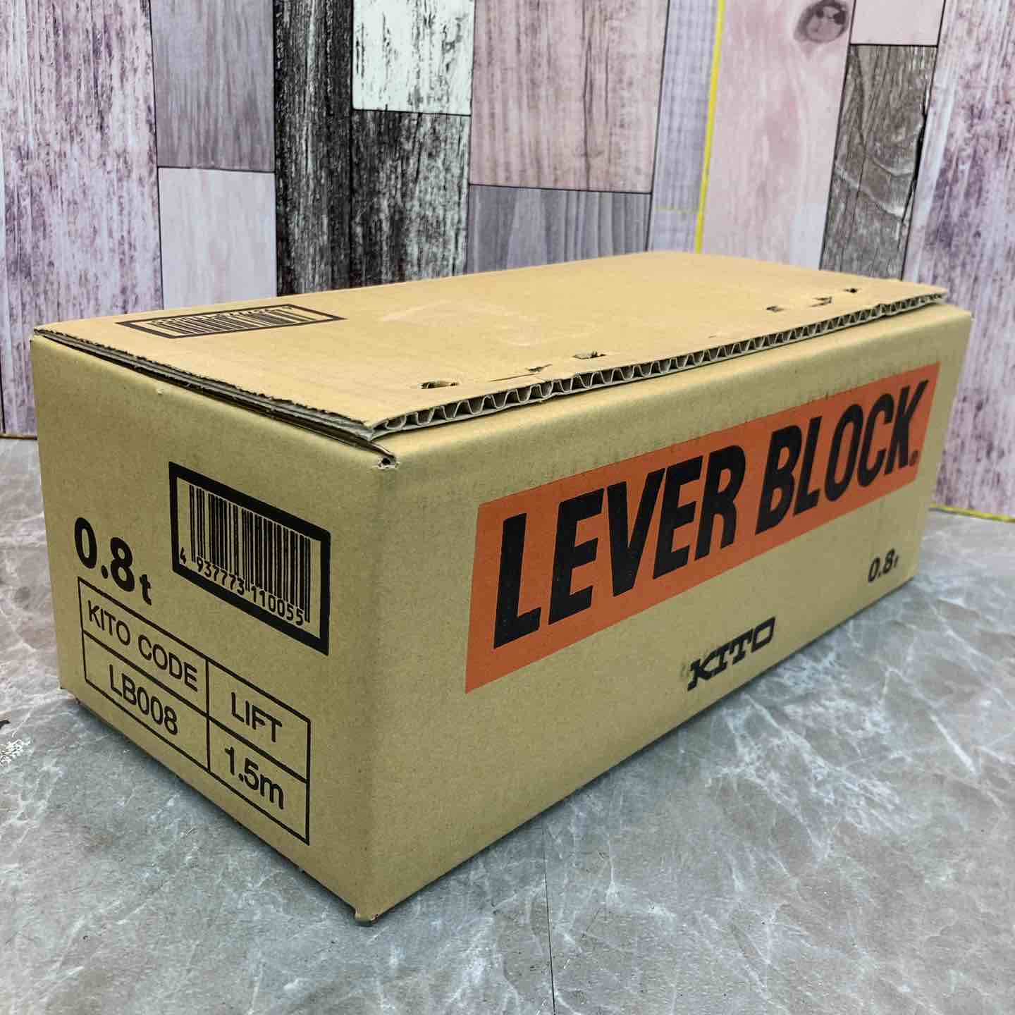 KITO キトー LB008 レバーブロック L5形 0.8t : ダイアリー - 通販