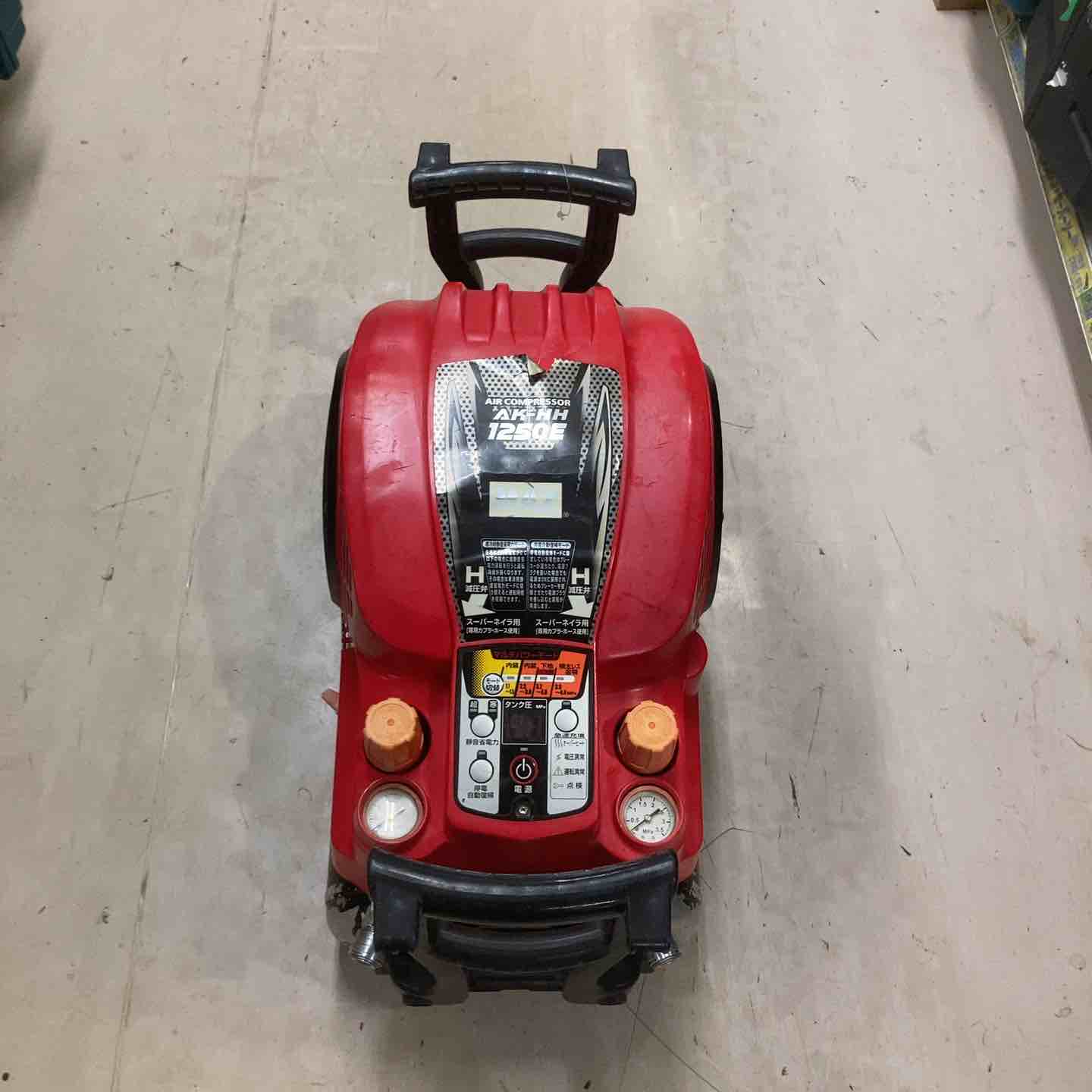 ☆マックス(MAX) エアコンプレッサー AK-HH1250E_レッド【町田店