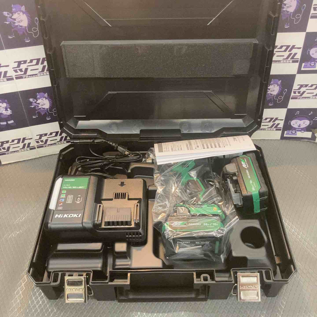 【未使用品】ハイコーキ(HIKOKI ※旧:日立工機) コードレスドリルドライバー DS18DE(2XPZ)【所沢店】