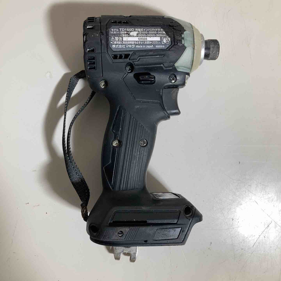 ★マキタ(makita)  14.4Vコードレスインパクトドライバー TD160DZB 本体のみ【戸田店】